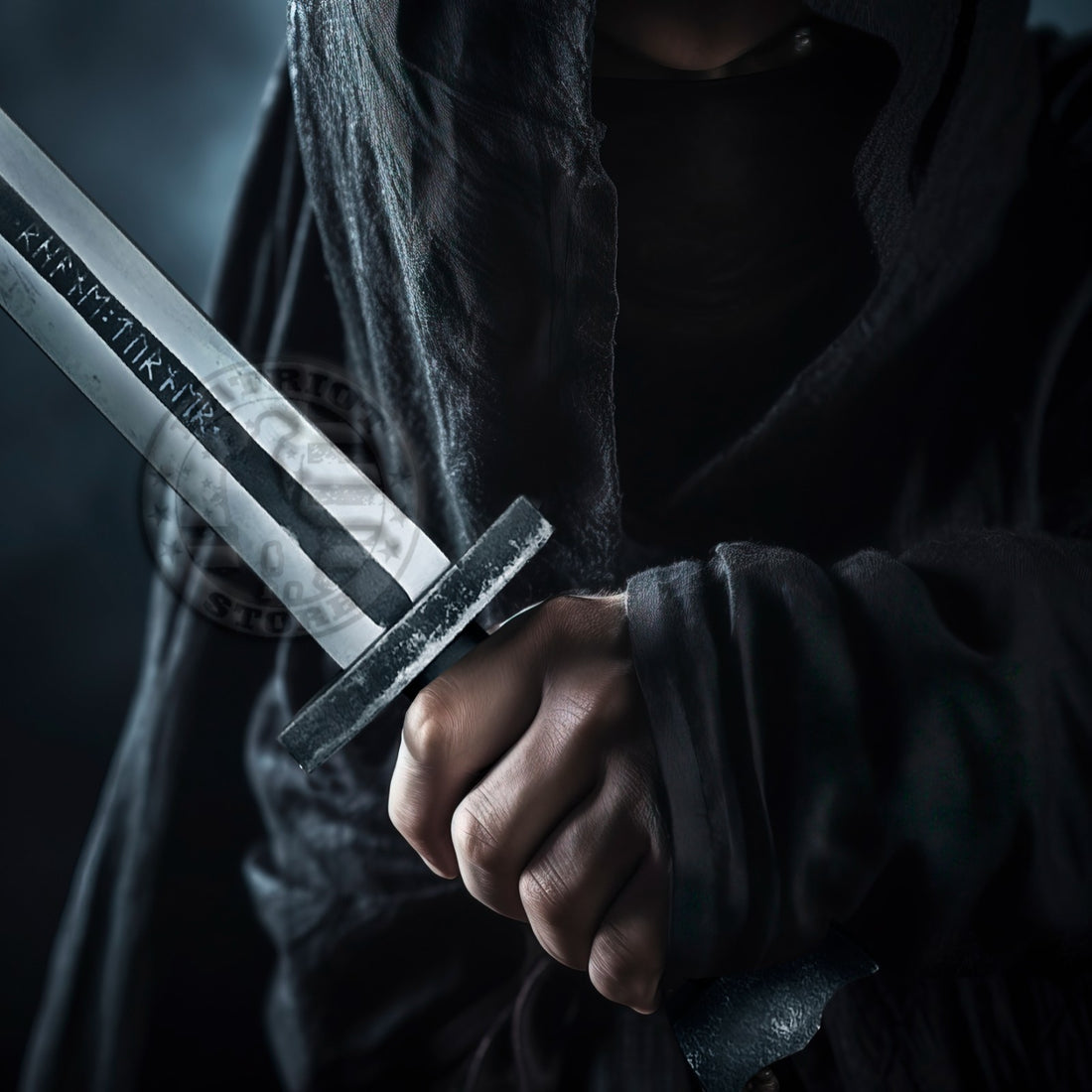 Full Tang Medieval Longsword Carbon Steel Handmade Battle Ready -Carbon Steel-