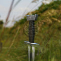 Battle Ready Full Tang Longsword Carbon Steel Blade Handmade Sword-Carbon Steel-