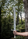 Hand Forged Damascus Steel Viking Sword Full Tang Double Edge-Damascus Sword-