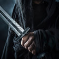 Handmade Carbon Steel Longsword Full Tang Battle Ready -Carbon Steel-