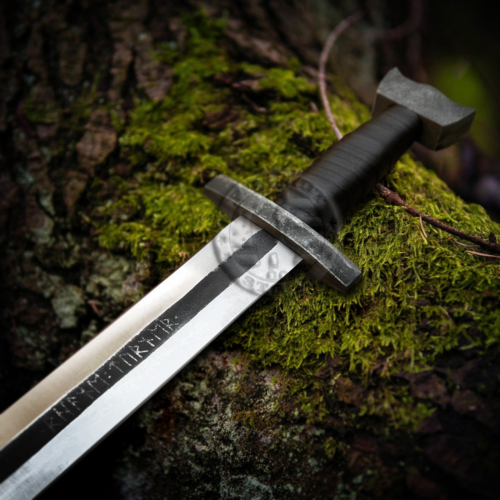 Full Tang Medieval Longsword Carbon Steel Handmade Battle Ready -Carbon Steel-