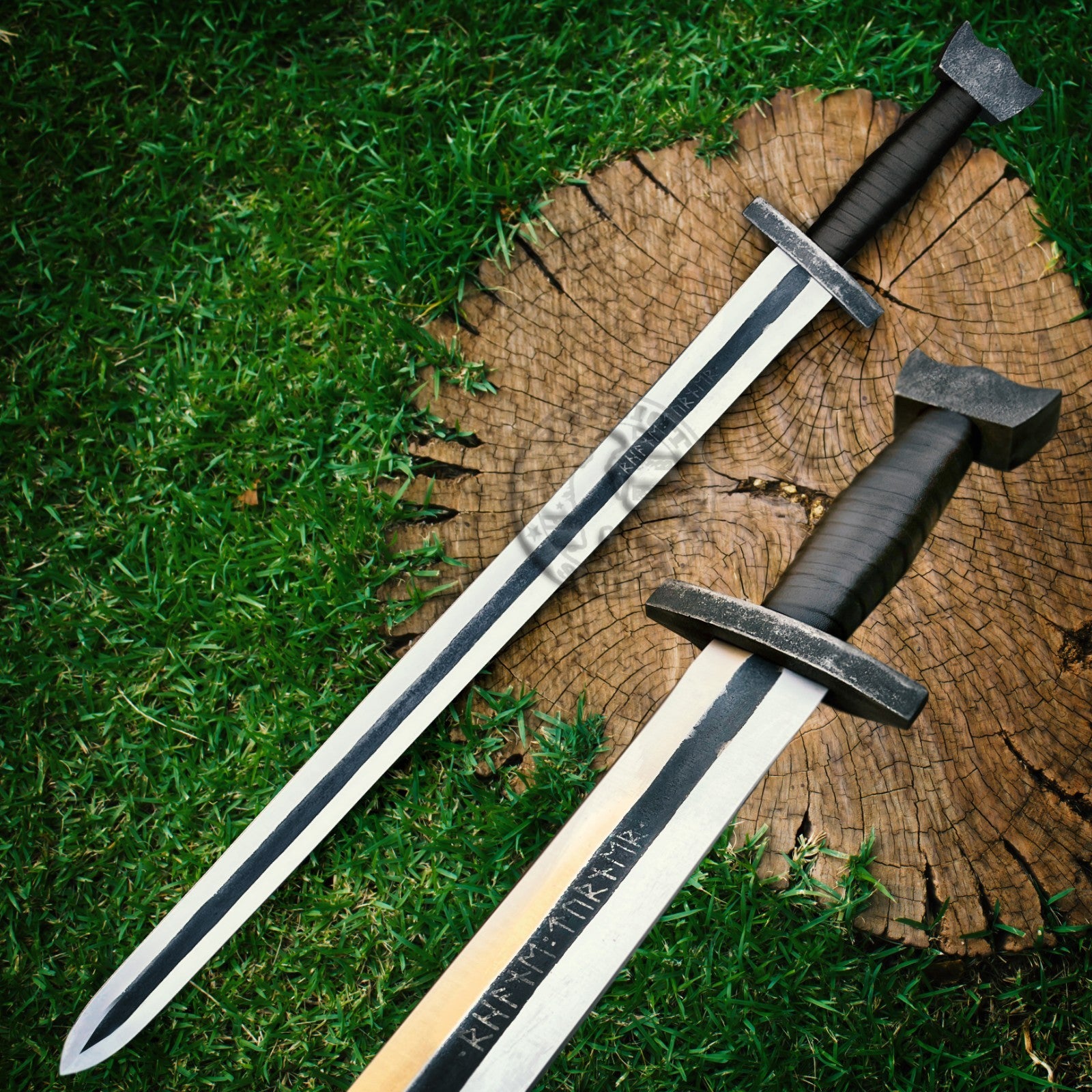 Full Tang Battle Ready Longsword Carbon Steel Blade, Handmade USA -Carbon Steel-