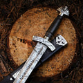 N0rse Viking Sword Damascus Steel Handmade Battle Ready Medieval Sword